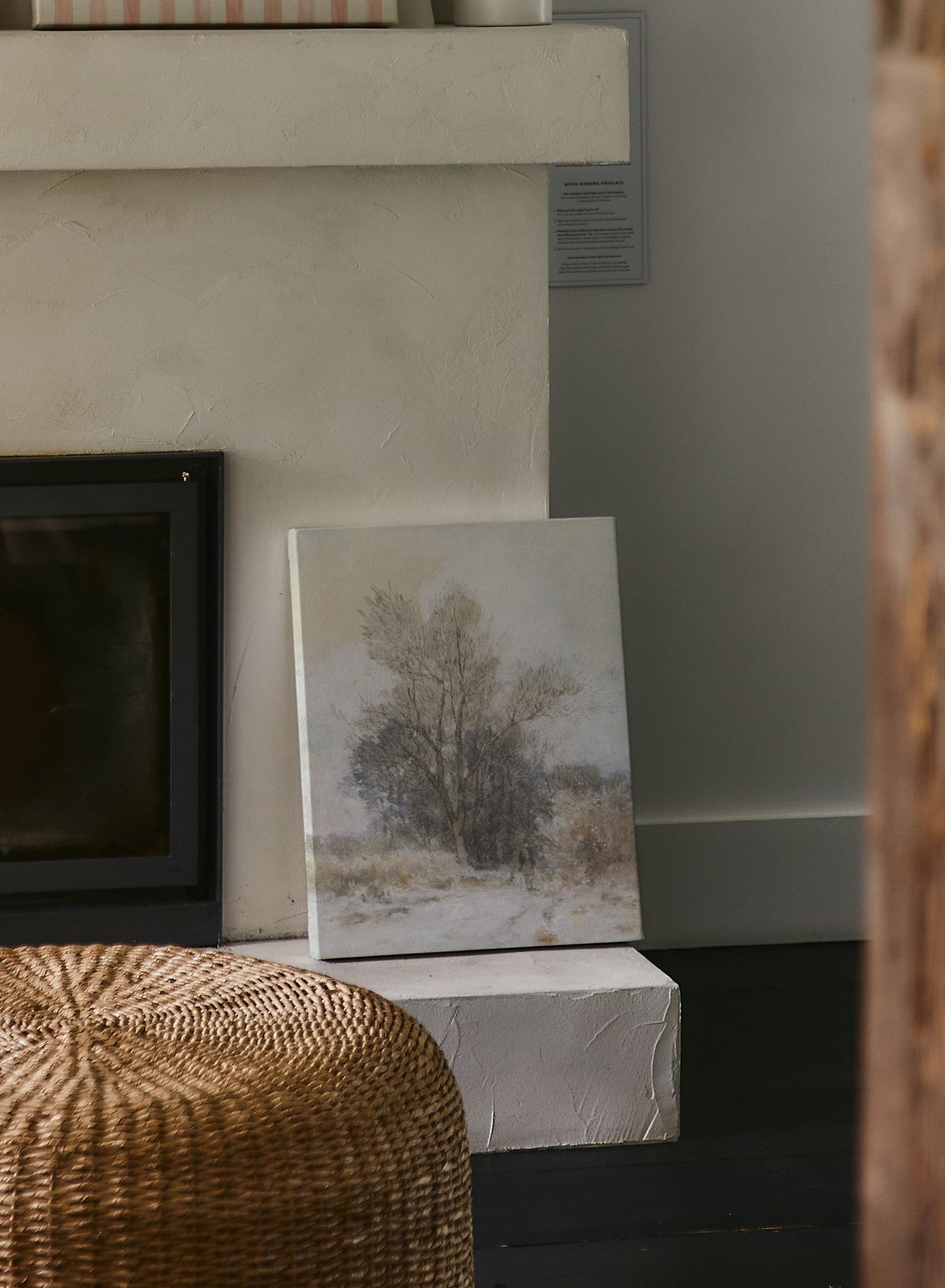 Hiker in the Snow, Poster